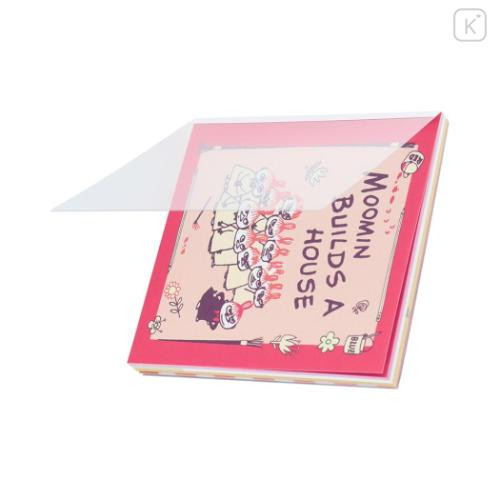 Japan Moomin Square Memo Pad - Little My / My House - 4