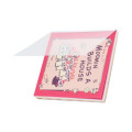 Japan Moomin Square Memo Pad - Little My / My House - 4