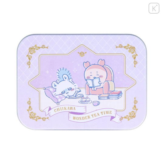 Japan Chiikawa Memo Pad & Can Case - Furuhonya Kani-chan & Momonga : Wonder Tea Time - 2