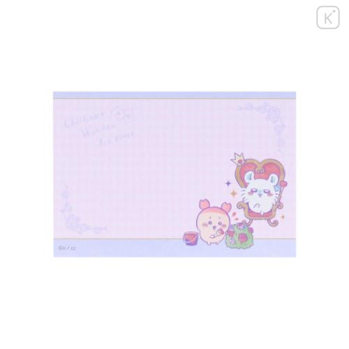 Japan Chiikawa Memo Pad & Can Case - Furuhonya Kani-chan & Momoko Sakura / Wonder Tea Time - 4