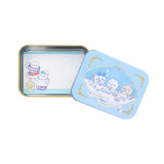 Japan Chiikawa Memo Pad & Can Case - Chiikawa & Hachiware & Usagi / Wonder Tea Time