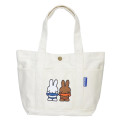 Japan Miffy Mini Tote Bag - Miffy & Melanie / Swimsuit - 1