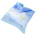 Japan Sanrio Satin Eco Bag - Cinnamoroll / Sky Blue - 2