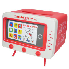 Japan Sanrio Smartphone Stand & Tissue Case - Hello Kitty / TV-Shaped