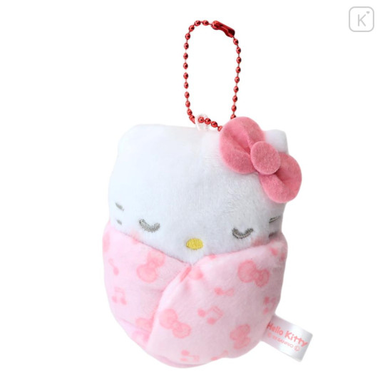 Japan Sanrio Ball Chain Swaddle Mascot - Hello Kitty : Baby - 1