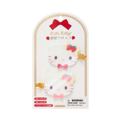 Japan Sanrio Original Bangs Clip - Hello Kitty / Shortcake