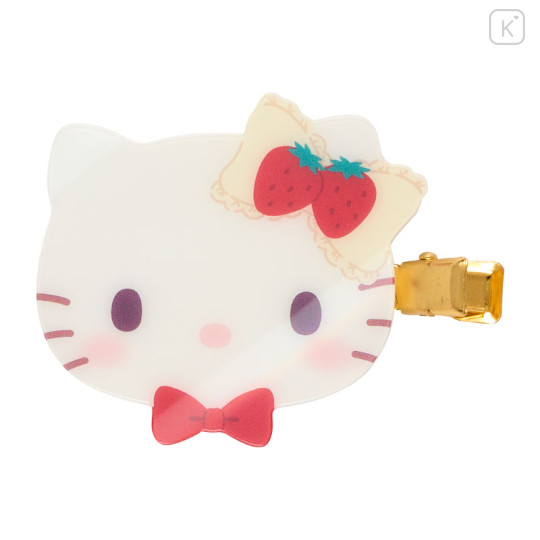 Japan Sanrio Original Bangs Clip - Hello Kitty / Shortcake - 4