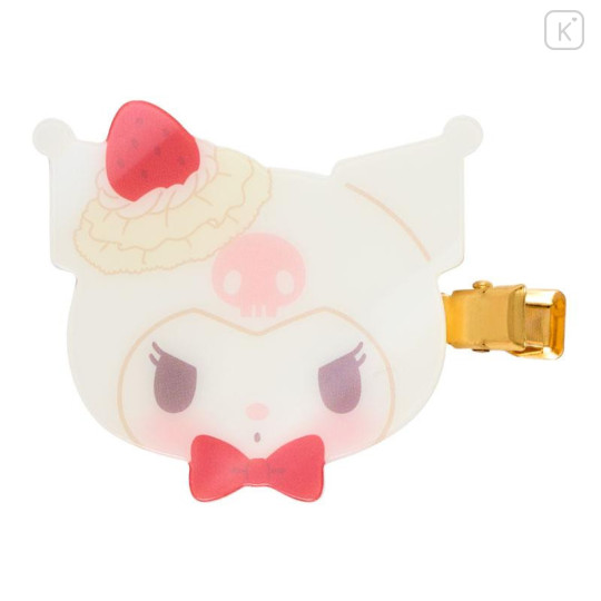 Japan Sanrio Original Bangs Clip - Kuromi / Shortcake - 4