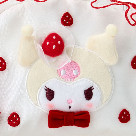 Japan Sanrio Original Pouch - Kuromi / Shortcake - 4