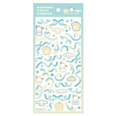 Japan Sanrio Topping Party Sticker - Cinnamoroll & Pochacco & Pompompurin