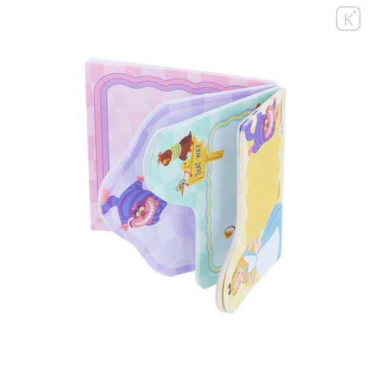 Japan Disney Sticky Notes - Alice in Wonderland / Weird Wavy Forest - 3