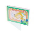 Japan Disney Mini Notepad - Alice in Wonderland / Weird Wavy Green - 4