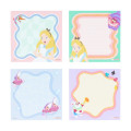 Japan Disney Square Memo Pad - Alice in Wonderland / Weird Wavy Pink - 3