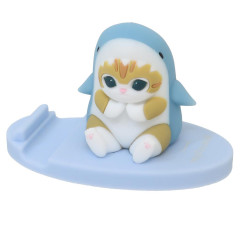 Japan Mofusand Mascot Smartphone Stand - Cat / Shark Nyan Please