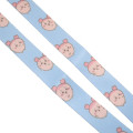 Japan Chiikawa Lanyard - Furuhonya Kani-chan : Blue All Over Pattern - 2