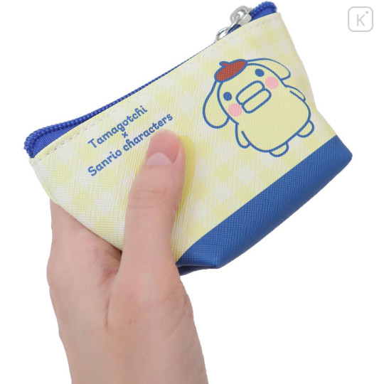 Japan Sanrio × Tamagotchi Triangular Mini Pouch - Pompompurin - 2