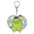 Japan Sanrio × Tamagotchi Acrylic Keychain - Pompompurin / Heart - 1