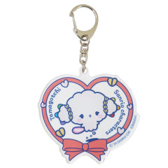 Japan Sanrio × Tamagotchi Acrylic Keychain - Cogimyun / Heart