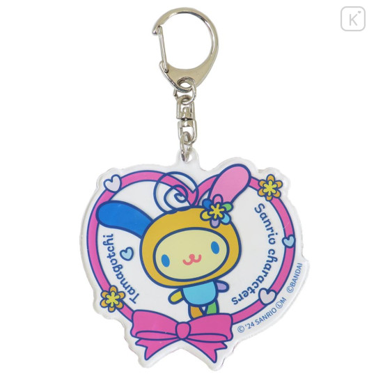 Japan Sanrio × Tamagotchi Acrylic Keychain - Usahana / Heart - 1