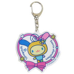 Japan Sanrio × Tamagotchi Acrylic Keychain - Usahana / Heart