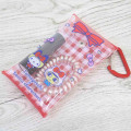 Japan Sanrio × Tamagotchi Clear Multi Case (S) - Hello Kitty / Gingham - 3