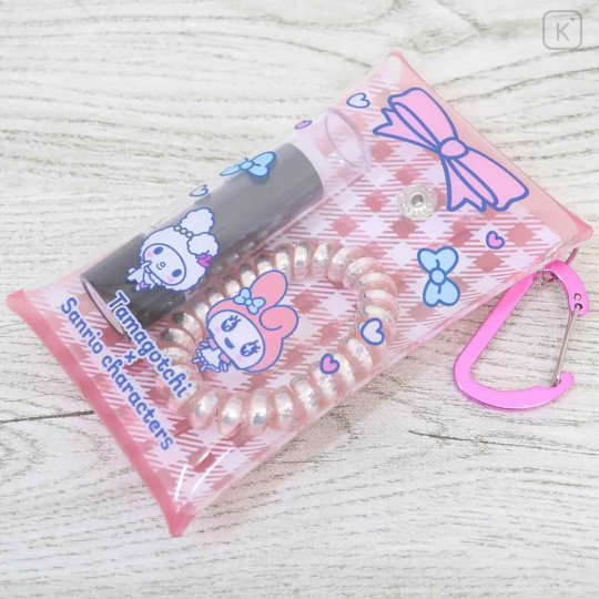 Japan Sanrio × Tamagotchi Clear Multi Case (S) - My Melody / Gingham - 3