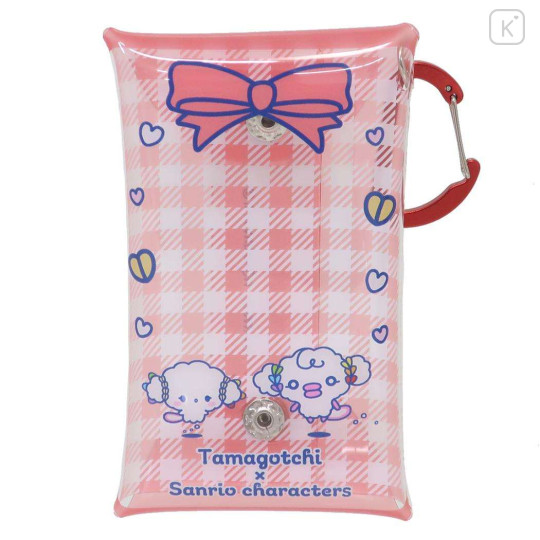 Japan Sanrio × Tamagotchi Clear Multi Case (S) - Cogimyun / Gingham - 1