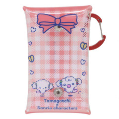 Japan Sanrio × Tamagotchi Clear Multi Case (S) - Cogimyun / Gingham