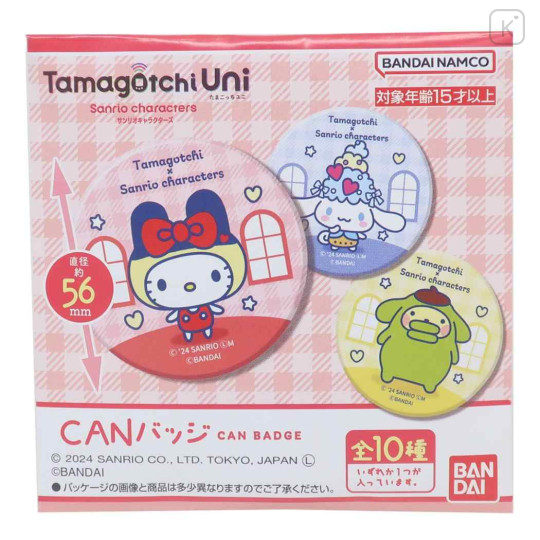 Japan Sanrio × Tamagotchi Secret Can Badge - Characters - 1