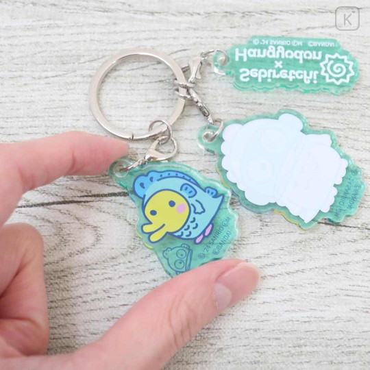 Japan Sanrio × Tamagotchi Acrylic Keychain 3 Charm - Hangyodon - 2