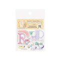 Japan Sanrio Big Moji Sticker - Characters / English Alphabet R - 1