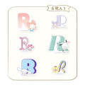 Japan Sanrio Big Moji Sticker - Characters / English Alphabet R - 2