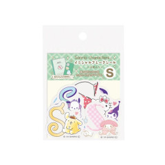 Japan Sanrio Big Moji Sticker - Characters / English Alphabet S