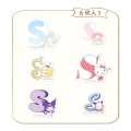 Japan Sanrio Big Moji Sticker - Characters / English Alphabet S - 2