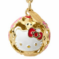 Japan Sanrio Original Bell Netsuke - Hello Kitty / Red - 2