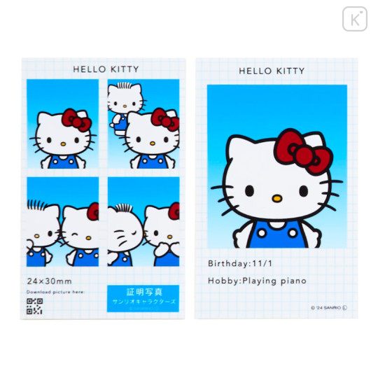 Japan Sanrio Secret ID Photo Sticker - Sanrio Characters : Blind Box - 2