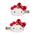 Japan Sanrio Original Bangs Clip Deluxe - Hello Kitty / Red - 2