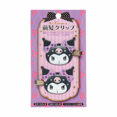 Japan Sanrio Original Bangs Clip Deluxe - Kuromi