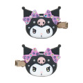 Japan Sanrio Original Bangs Clip Deluxe - Kuromi - 2