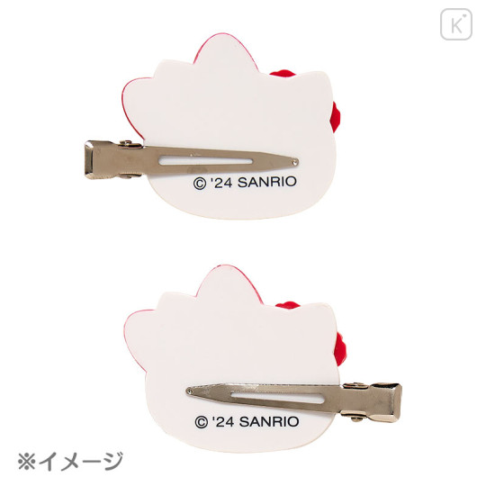 Japan Sanrio Original Bangs Clip Deluxe - Kuromi - 3