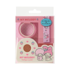 Japan Sanrio Original Tape Cutter & Paper Tape - My Melody & My Sweet Piano / Sanrio Forever