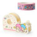 Japan Sanrio Original Tape Cutter & Paper Tape - Little Twin Stars / Sanrio Forever - 2