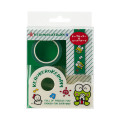 Japan Sanrio Original Tape Cutter & Paper Tape - Keroppi / Sanrio Forever - 1