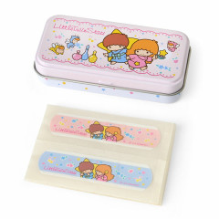 Japan Sanrio Original Bandage & Can Case - Little Twin Stars / Sanrio Forever