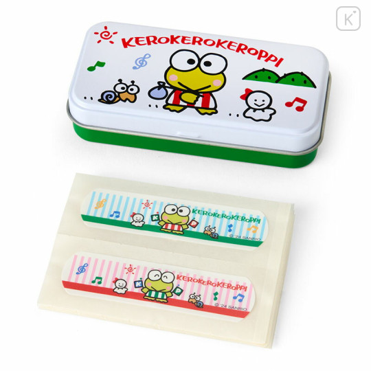 Japan Sanrio Original Bandage & Can Case - Keroppi / Sanrio Forever - 1