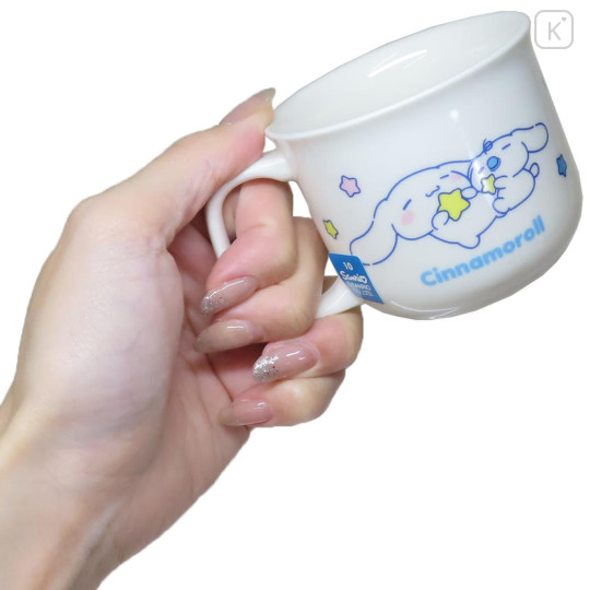 Japan Sanrio Porcelain Mug - Cinnamoroll / Star - 2