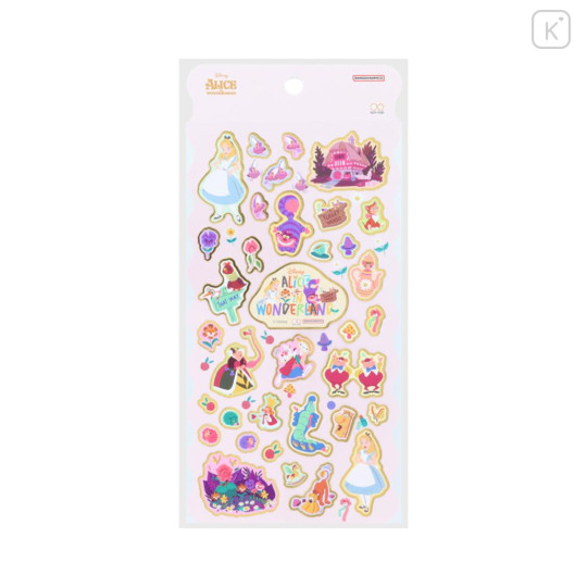 Japan Disney Sticker - Alice in Wonderland / Weird Wavy - 1