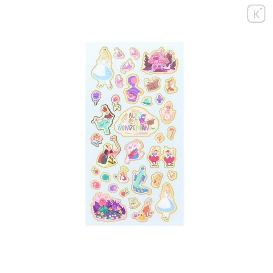 Japan Disney Sticker - Alice in Wonderland / Weird Wavy - 3