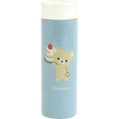 Japan San-X Ultra Light Stainless Steel Bottle - Basic Rilakkuma Favorite Things Blue