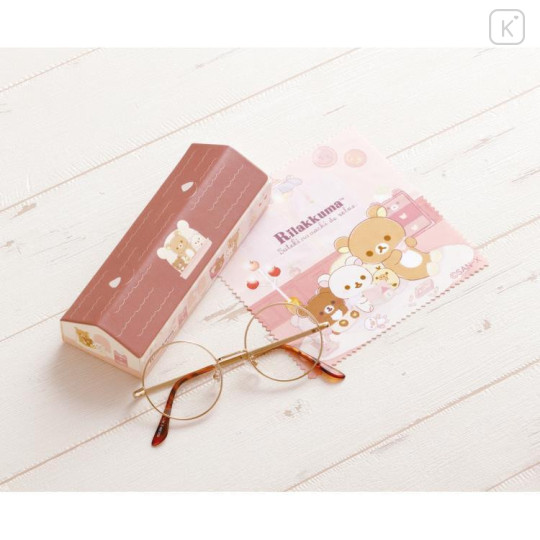 Japan San-X Glasses Case - Rilakkuma / Wonderful House - 6